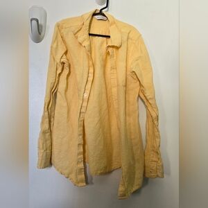 Janie and Jack Yellow Boy's Shirt